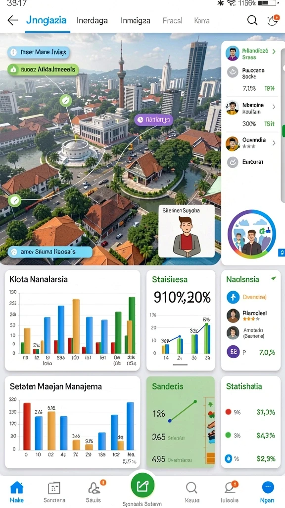 bowo77 - Screenshot ketiga memperlihatkan fitur sosial untuk berinteraksi dengan pemain lain.