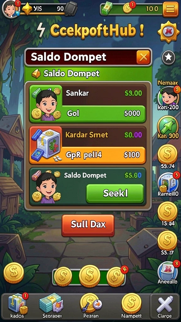 klubimpian - Tampilan antarmuka yang menarik dan user-friendly.
