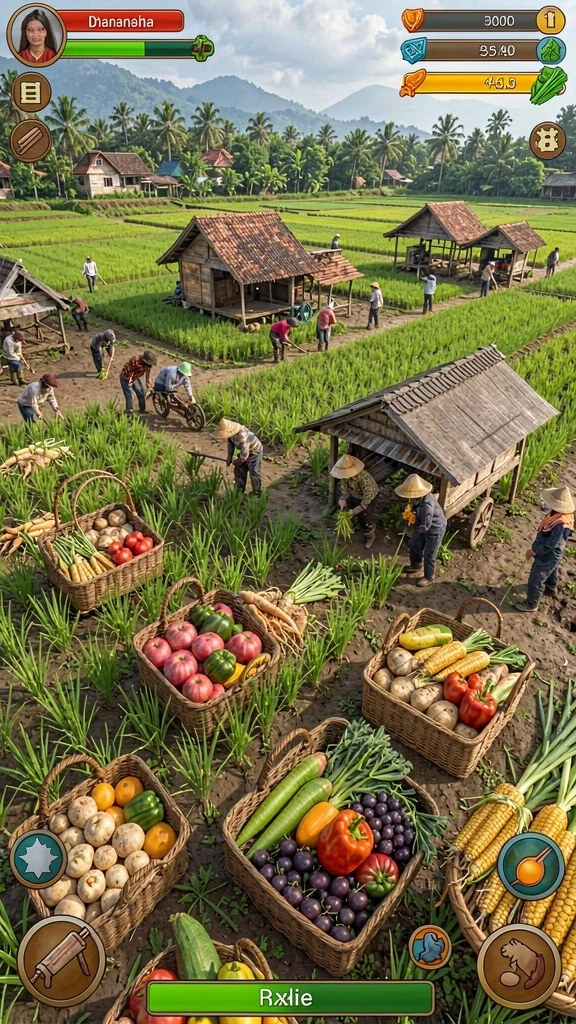 newidn - Tangkapan layar fitur sosial untuk berinteraksi dengan pemain lain.