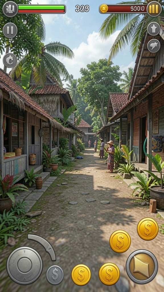 vv62 - Screenshot ini menunjukkan karakter utama dalam aksi.